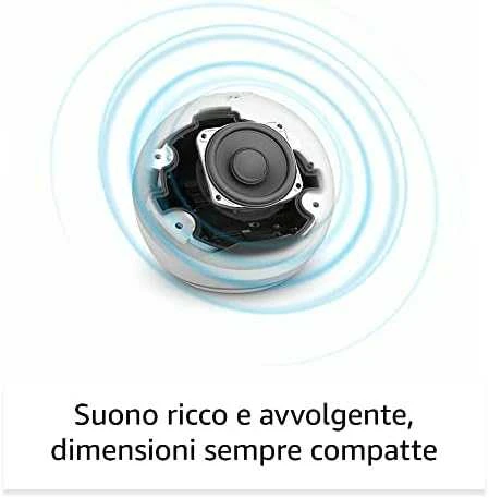 Amazon Echo Dot (5. Gen) nešiojama išmanioji kolonėlė, Mėlynos spalvos