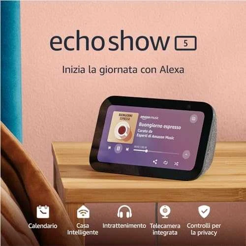 „Amazon Echo Show 5“ (3 kartos), anglis