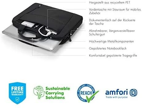 DICOTA Eco Slim dėklas BASE 13–14,1 colio