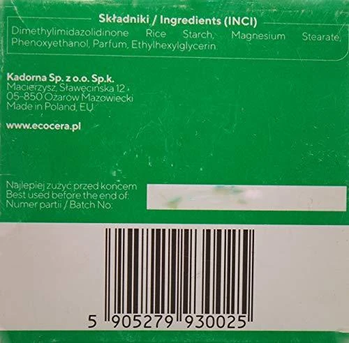 Ecocera ryžių biri pudra, 15 g