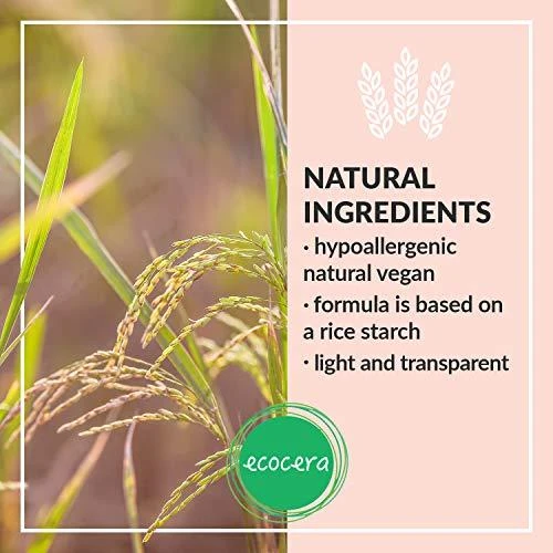 Ecocera ryžių presuoti milteliai, 10 g