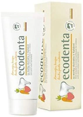 Ecodenta Dantų pasta su laukinių braškių skoniu, 75 ml