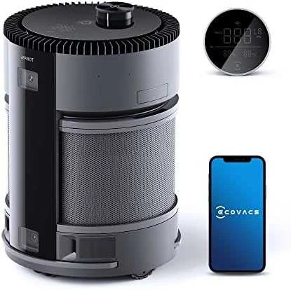 Ecovacs Air AIRBOT Z1 oro drėkintuvas ir valytuvas, Juodas