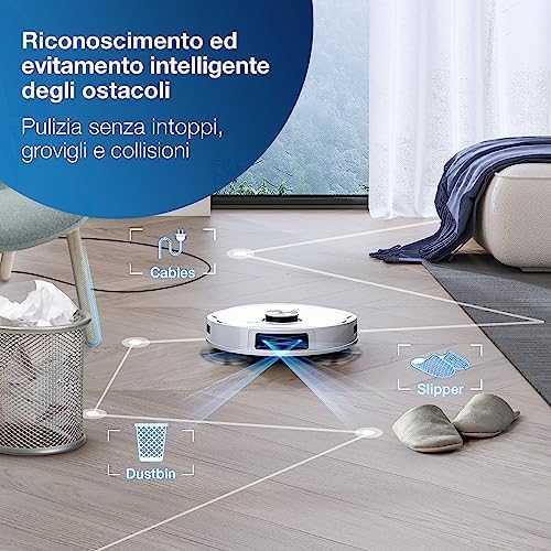 Dulkių siurblys - robotas Ecovacs DEEBOT T9, Baltas