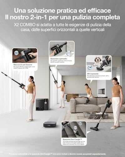 Dulkių siurblys - robotas Ecovacs Deebot X2 Omni