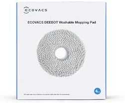 Ecovacs grindų roboto šluostės skirtos X1 OMNI/X1 TURBO/T10 TURBO/ T20 OMNI/X2 OMNI modeliams, 4 vnt.