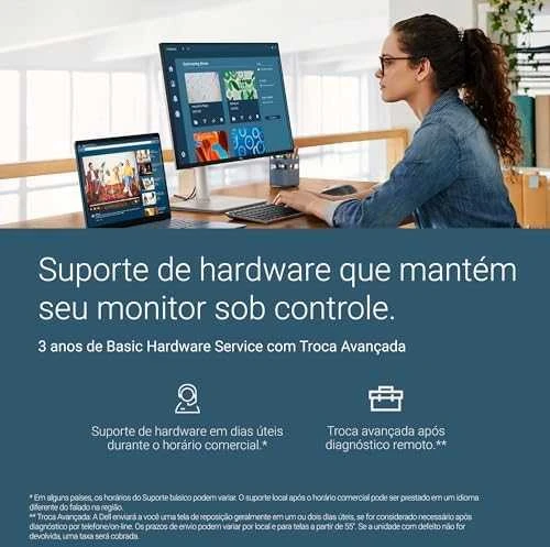 „Dell 27 USB-C Hub“ vaizdo konferencijų monitorius | P2724DEB