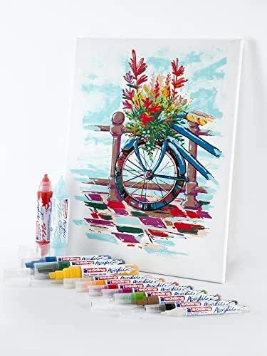 Akrilinių žymeklių rinkinys Edding Creative, 12vnt