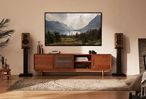Kolonėlės Edifier S1000W, WiFi/Bluetooth, Rudos spalvos