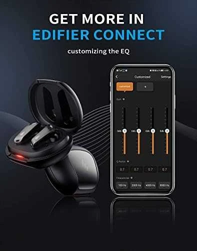 Belaidės ausinės Edifier NeoBuds Pro, Juodos spalvos