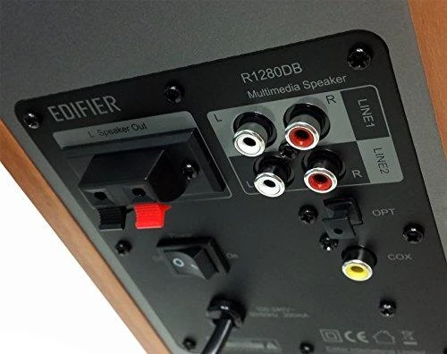 Kolonėlės Edifier R1280DB BT, Rudos spalvos
