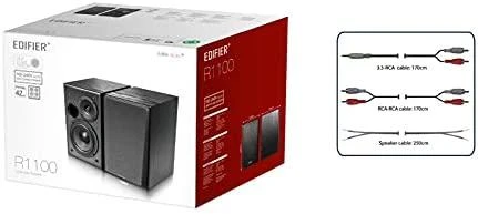 Kolonėlės Edifier R1100, Juodos spalvos
