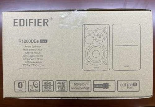 Kolonėlės Edifier R1280DBS, Juodos spalvos