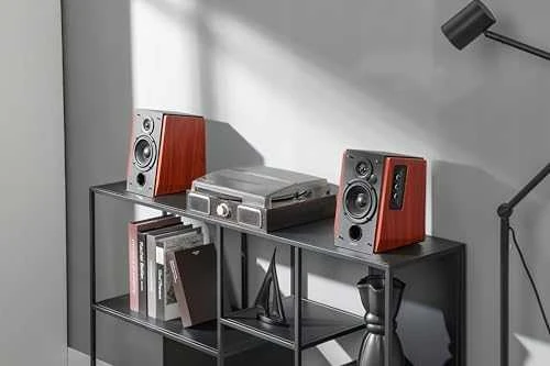Kolonėlės Edifier R1700BT, Rudos/Juodos spalvos