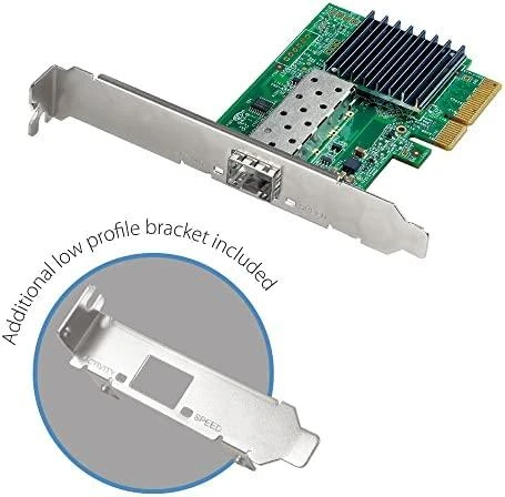 EDIMAX 10Gbps Ethernet SFP+ PCI Express serverio adapteris
