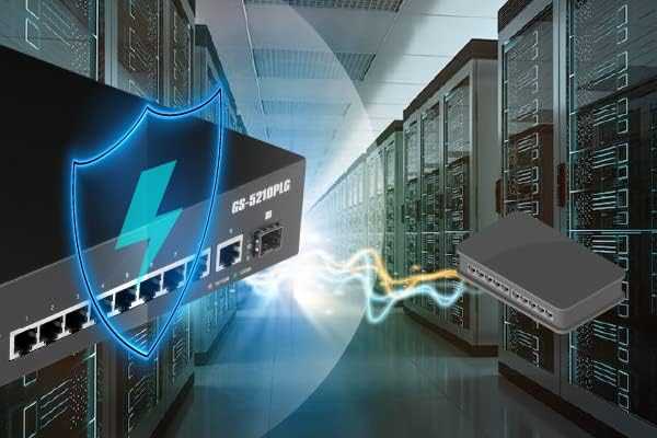 Šakotuvas EDIMAX SMB Gigabit PoE+ su 1 SFP lizdo žiniatinklio išmaniuoju jungikliu