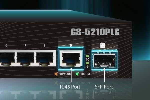 Šakotuvas EDIMAX SMB Gigabit PoE+ su 1 SFP lizdo žiniatinklio išmaniuoju jungikliu