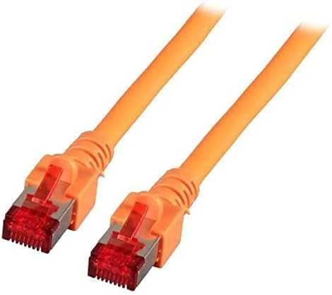 Efb Elektronik EFB EFB RJ45 Patchkabel S/FTP, Cat.6, LSZH, 0,15m, oranžinis