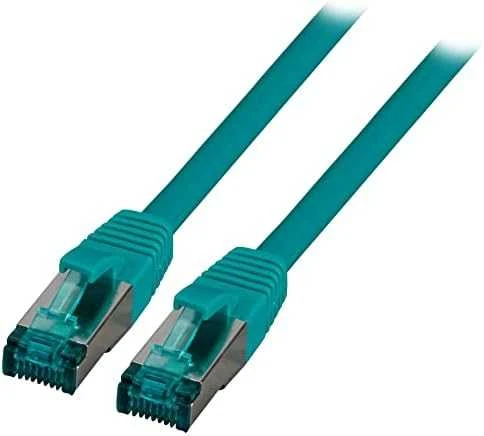 Efb Elektronik EFB RJ45 Kabelis krosowy S/FTP, Cat.6A, LSZH, 0,5m, oranžinis (MK6001.0,5O)