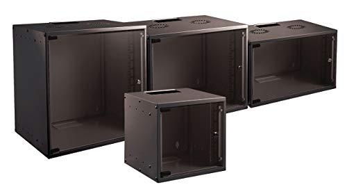EFB 19" 12HE Wandgeh serverio korpusas. Bazinis gylis 600 mm nesurinktas juodas