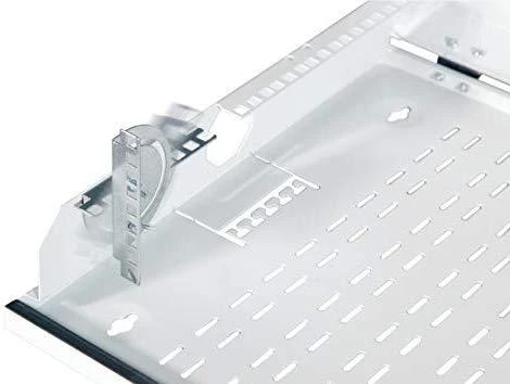 EFB Elektronik 691703V, Prie sienos montuojama lentyna, 8U, 30 kg, Rakto užraktas, Balta