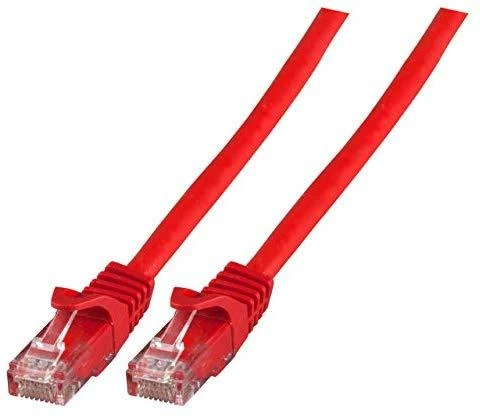 Efb Elektronik EFB RJ45 Patchcable U / UTP, Cat.6, LSZH, CCA, 1m, raudona (K8104RT.1)