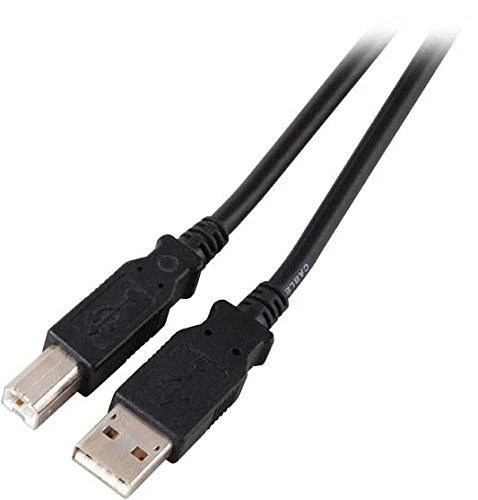 Efb Elektronik USB kabelis EFB USB-A - USB-B 5 m Juodas (K5255SW5)