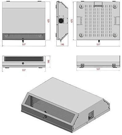 Efb Elektronik Glaudus EFB Hanging 19 "8U (691703VWS)