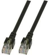 EFB RJ45 Patchcable SF / UTP, Cat.5e, PVC, CCA, 2m, juoda (K5456.2)