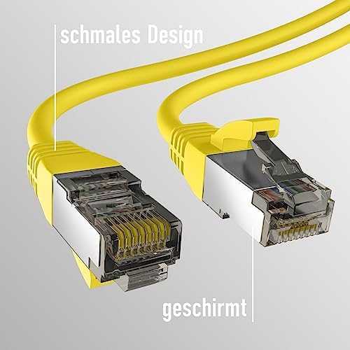 Efb Elektronik Atsisiųskite M-Cab CAT8.1 Geltonas 2M PATCH CORD/RJ45 S/FTP LSZH 40GBIT