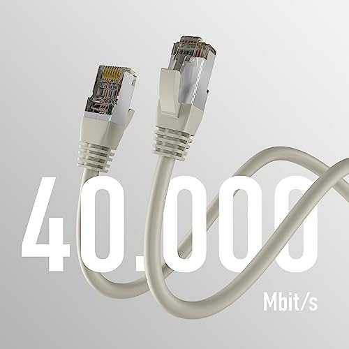 Efb Elektronik Atsisiųskite M-Cab CAT8.1 Pilkas 1.5M PATCH CORD/RJ45 S/FTP LSZH 40GBIT