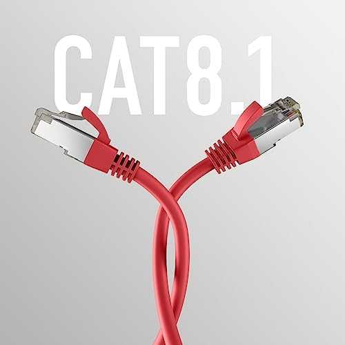 Efb Elektronik EFB EFB CAT8.1 ROT 3m RJ45 PATCHKABEL S/FTP PIMF