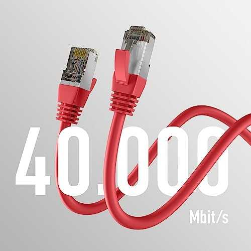 Efb Elektronik EFB EFB CAT8.1 ROT 3m RJ45 PATCHKABEL S/FTP PIMF