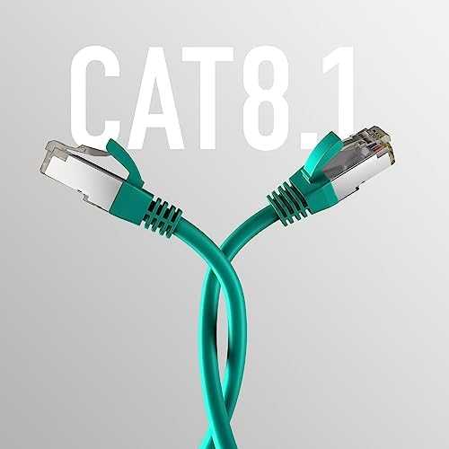 Efb Elektronik M-Cab CAT8.1 Žalias 0,25M PATCH CORD/RJ45 S/FTP LSZH 40GBIT CU LAN