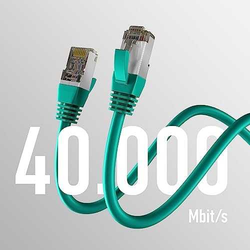 Efb Elektronik M-Cab CAT8.1 Žalias 2M PATCH CORD/RJ45 S/FTP LSZH 40GBIT CU LAN