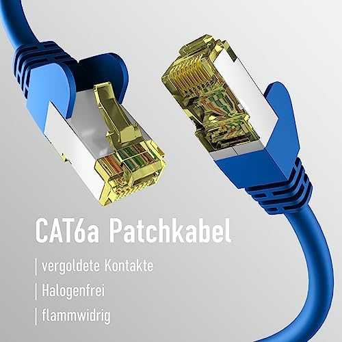 Efb Elektronik EFB EFB CAT6a BLAU 20m Patchkabel S/FTP PIMF