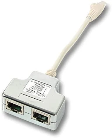 Ecolan EFB EFB T-Adapteris Cat.5e 10/100BaseT/ISDN