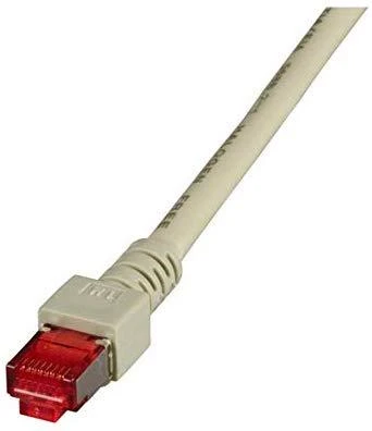 efb Pajungimo kabelis (1 m, S/FTP, CAT6, LSZH, pilka)