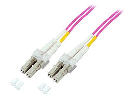 Efb Elektronik EFB šviesolaidinis jungiamasis laidas LC-LC 50/125 OM4 LSZH dvipusis daugiamodis 5 m, skersmuo 2 mm