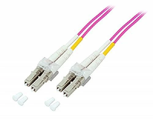 Efb Elektronik EFB Electronics Fiber Optic Duplex Komutacinis kabelis LC - LC 0.5m 50/12 0.5m LC OM4 violetinis šviesolaidinis kabelis (O0319.0.5)