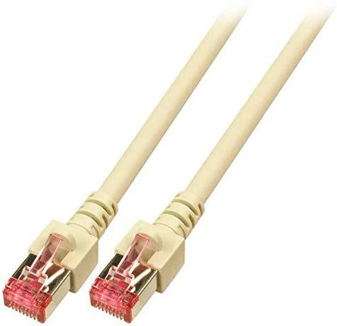 EFB RJ45 S / FTP jungiamasis kabelis, Cat.6, LSZH, 0,75 m, rutulinis (K5510.0.75)