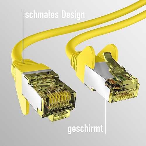 Efb Elektronik EFB EFB CAT6a GELB 10m Patchkabel S/FTP PIMF
