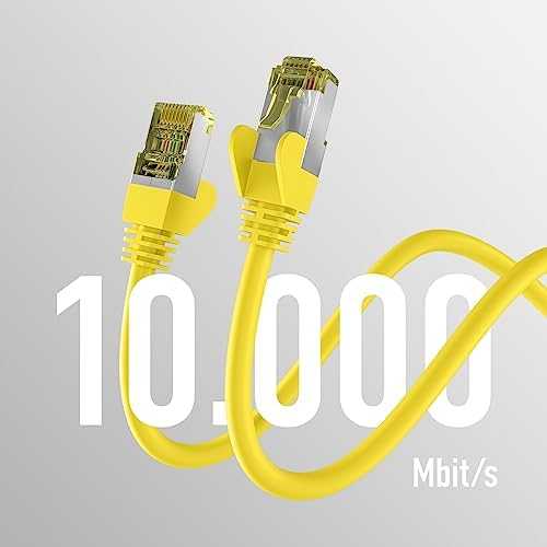 Efb Elektronik EFB EFB CAT6a GELB 10m Patchkabel S/FTP PIMF
