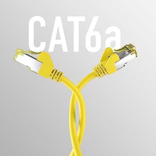 Efb Elektronik EFB EFB CAT6a GELB 10m Patchkabel S/FTP PIMF