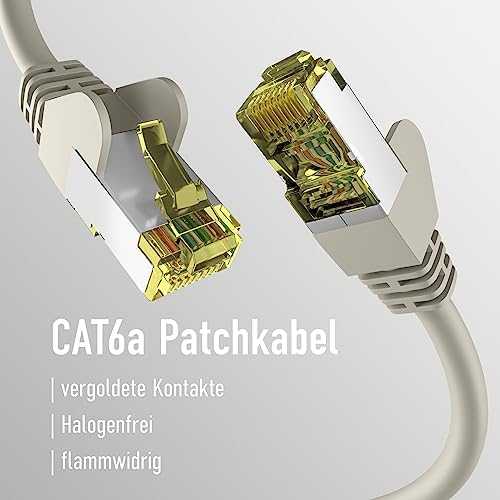 Efb Elektronik M-Cab CAT6A Pilkas 2M PATCH CORD/RJ45 S/FTP LSZH 10GBIT CU LAN