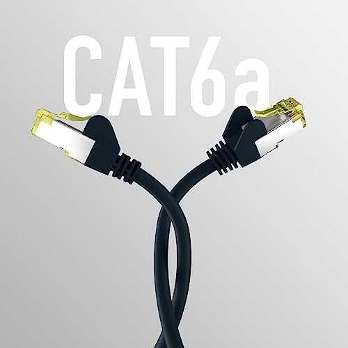 Efb Accs EFB EFB CAT6a SCHWARZ 50m patch kabelis S/FTP PIMF