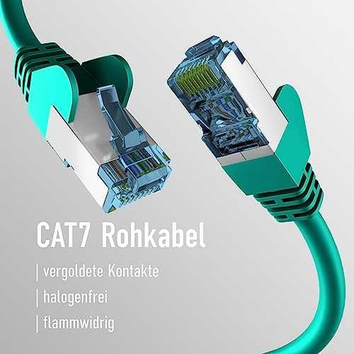 Efb Elektronik M-Cab CAT7 Žalias 3M RAW CAB RJ45/S/FTP LSZH 10GBIT CU LAN DSL