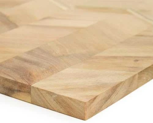 Excellent Houseware Virtuvinė akacijų pjaustymo lenta serviravimui, antibakterinė, 40x25 cm