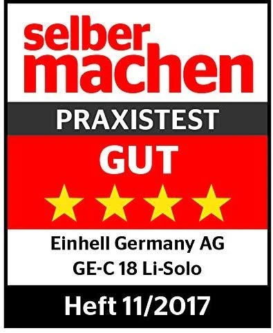 Einhell žolės ir krūmų žirklės GE-CG 18 Li - 10 cm - 20 cm - 18 V, be akumuliatoriaus ir kroviklio