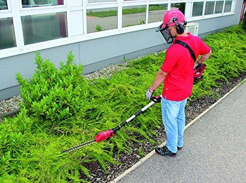 Akumuliatorinė aukštapjovė - gyvatvorių žrklės Einhell GE-HC 18 LI T Kit